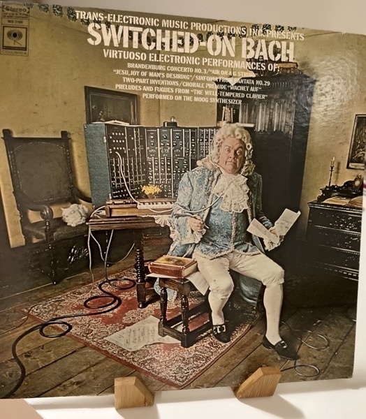Vinyl record cover of Switched-On Bach